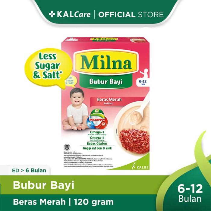 Gambar Milna Bubur Reguler 6 Bln Beras Merah 120gr dari Anita Mart undefined Tokopedia