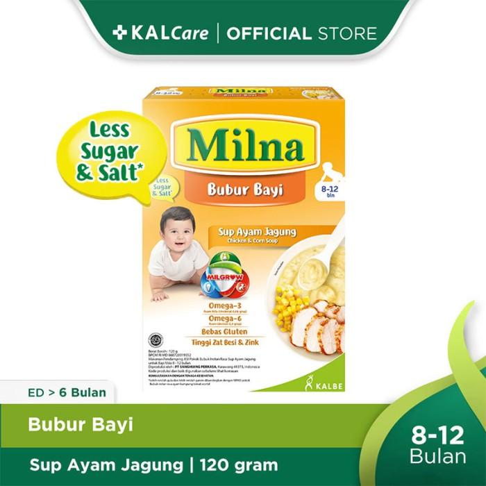 Gambar Milna Bubur Reguler 9 Bln Sup Ayam Jagung Manis 120 G dari Anita Mart undefined Tokopedia