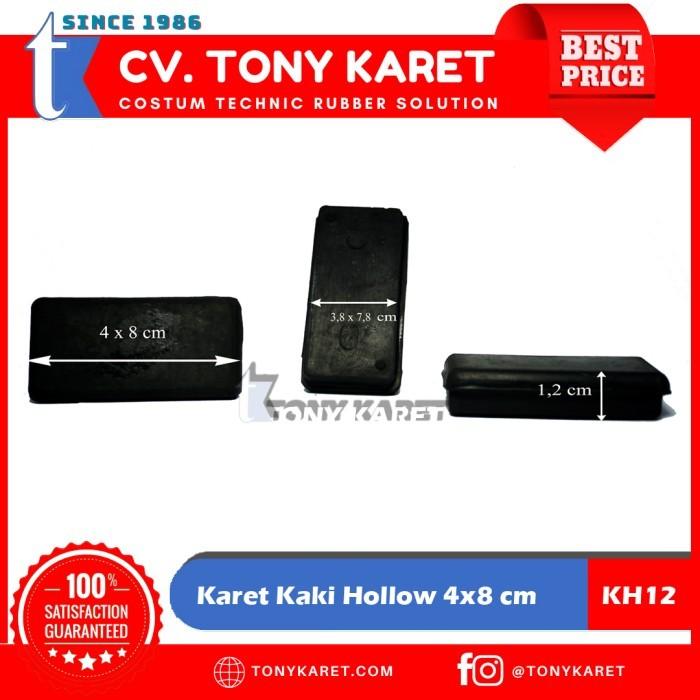Gambar Karet Kaki Furniture / Tutup Besi / Rubber Feet HOLLOW Hitam 4x8 cm dari TEKABE_NEW undefined Tokopedia