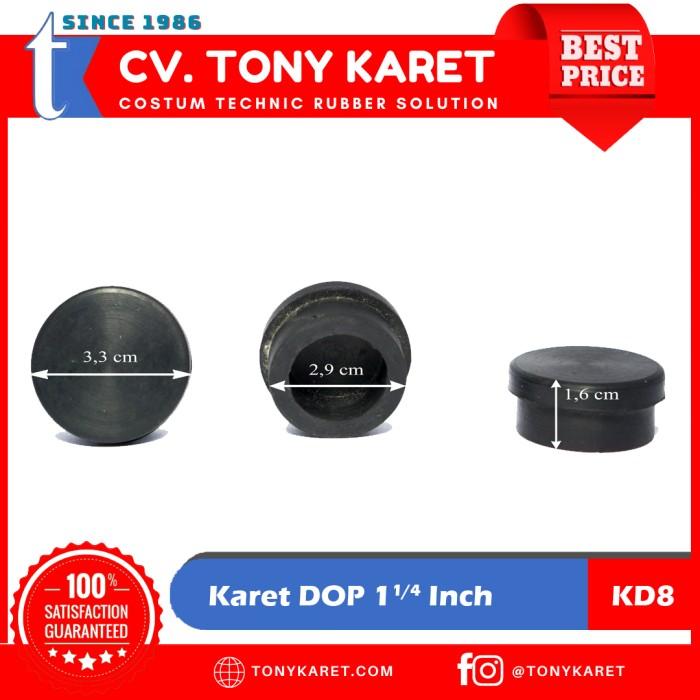 Gambar Karet Kaki DOP Furniture/Tutup Pipa Besi/Rubber Feet Bulat 1 1/4 in. dari TEKABE_NEW undefined Tokopedia