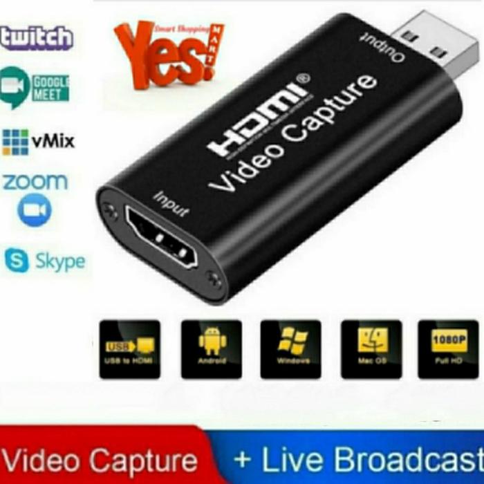 Gambar EZCAP USB 3.0 TO HDMI VIDEO GAME CAPTURE SUPPORT FULL HD 1080P dari NeptuneKomputer undefined Tokopedia