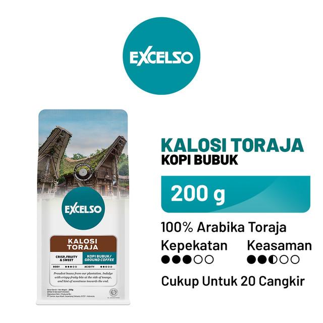 Gambar EXCELSO Kalosi Toraja - Bubuk Kopi 200 gr dari Kapal Api Store undefined Tokopedia
