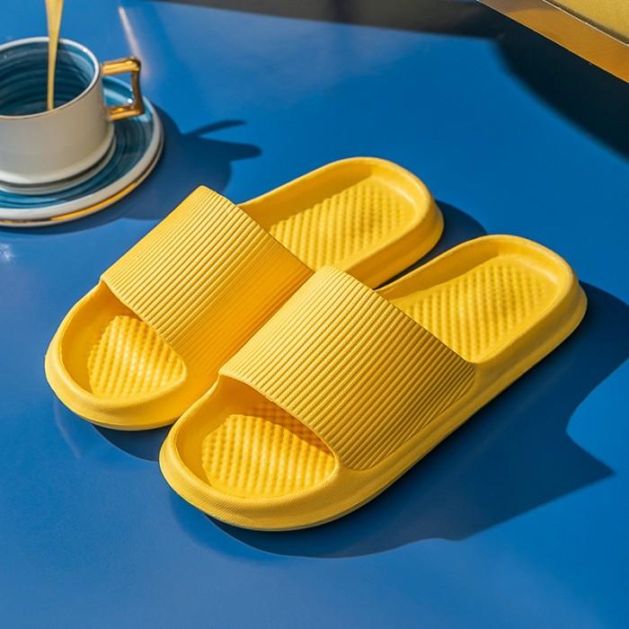 Gambar Sandal Selop Rumah Hotel Kamar Mandi Anti Slip EVA Wanita Pria - Kuning, Uk 40-41 dari ARR Store Indonesia undefined Tokopedia