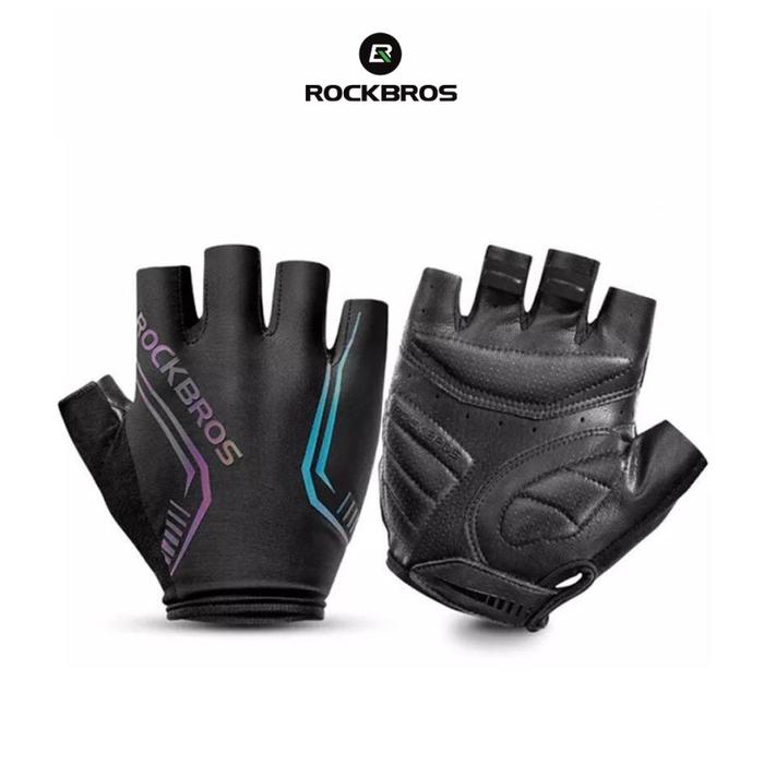 Gambar Sarung Tangan Sepeda Rockbros S251 Bike Glove Half Finger Cycling Anti - M dari Rockbrosindo undefined Tokopedia
