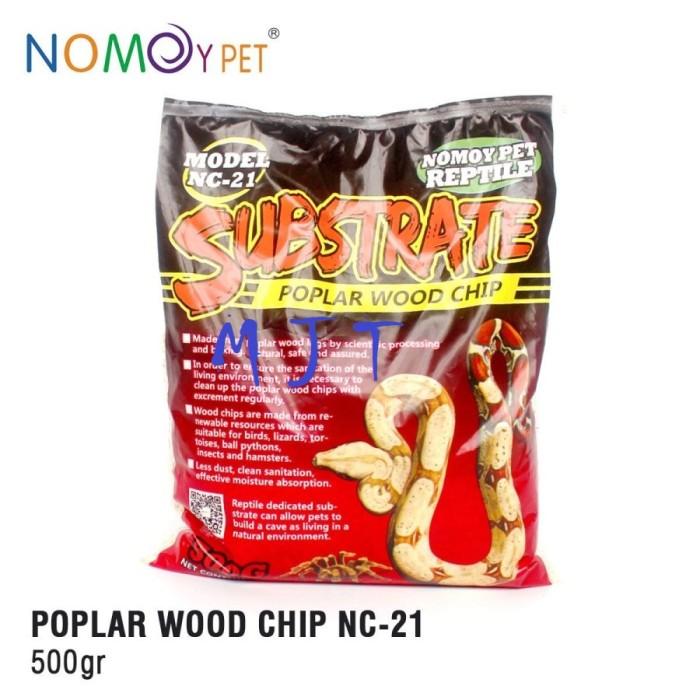 Gambar 500gr Poplar Wood Chip NOMOY NC-21 Substrate Hamster Snake Bedding dari Mulia Jaya Murah undefined Tokopedia