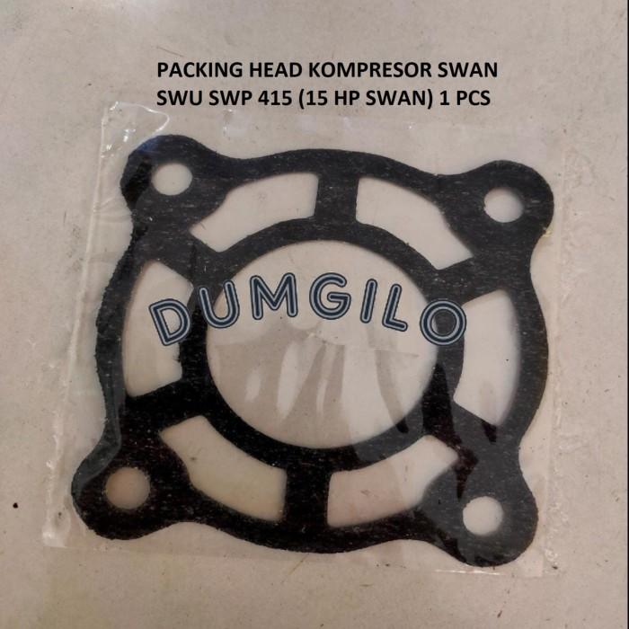 Jual Cylinder Head Packing Paking Kompresor Swan 15 HP SWU SWP 415 (1 ...