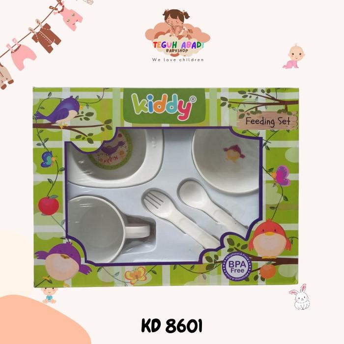 Gambar Kiddy Feeding Set Small KD 8601 KD 8603 / Alat Makan Bayi - KD 8601 dari TEGUH ABADI undefined Tokopedia