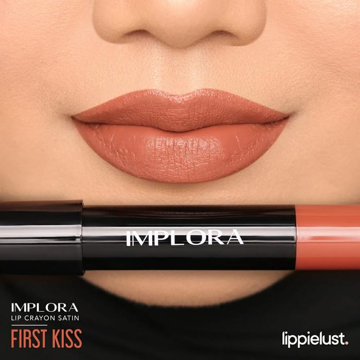 Gambar Implora Lip Crayon Satin - First Kiss dari Erfestore undefined Tokopedia