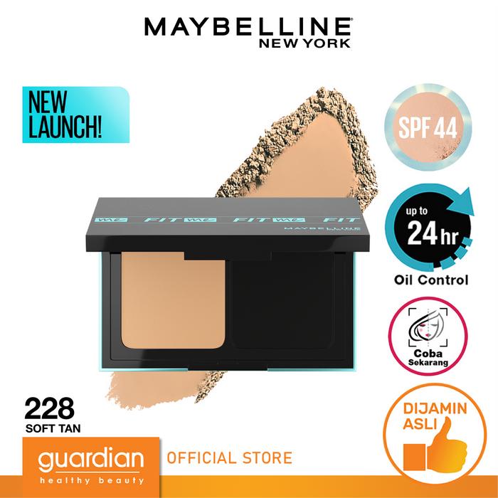Gambar Maybelline Fit Me Matte Poreless 24H Powder Foundation 228AS 83 gr dari Guardian Official Store undefined Tokopedia