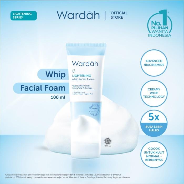 Gambar Wardah Lightening Whip Facial Foam Sabun Wajah - 50ml dari Jwl Skin Shop undefined Tokopedia