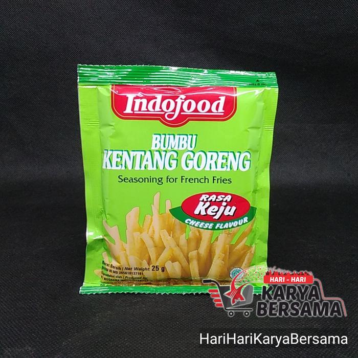 Gambar INDOFOOD BUMBU KENTANG GORENG KEJU 25GR dari HariHariKaryaBersama undefined Tokopedia