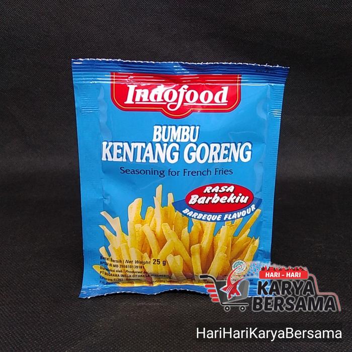 Gambar INDOFOOD BUMBU KENTANG GORENG BARBEQUE 25GR dari HariHariKaryaBersama undefined Tokopedia