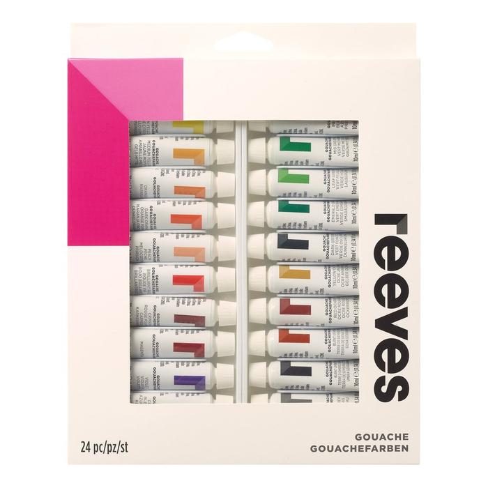 Gambar Jual Reeves Gouache Paint - 10ml Pack of 24 Diskon dari bryonna_shop undefined Tokopedia