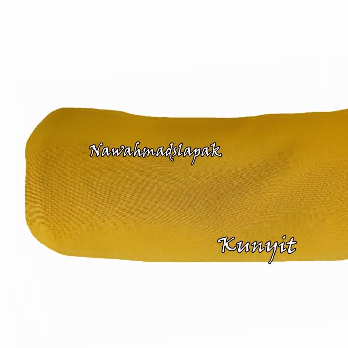 Gambar Bergo Maryam Tali JUMBO Bahan Jersey Premium tebal halus - Kunyit dari NawAhmad's Lapak undefined Tokopedia