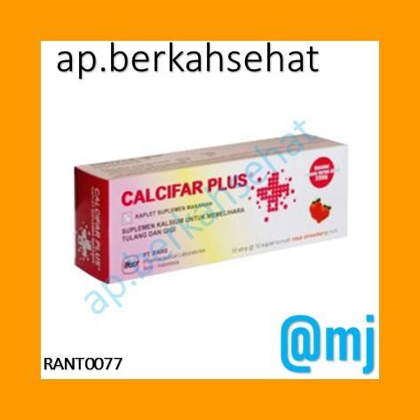 Gambar CALCIFAR PLUS TABLET ISI 100 TABLET PER BOX dari ABS02 undefined Tokopedia