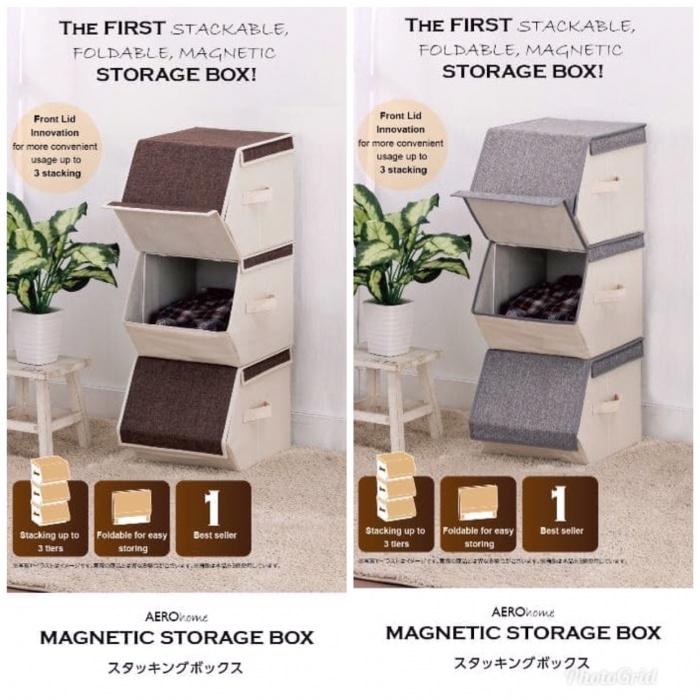 Gambar Plus| Kotak Tempat Penyimpanan Serbaguna Storage Box Pakaian (SMALL) - Cokelat dari Malaika -ID undefined Tokopedia