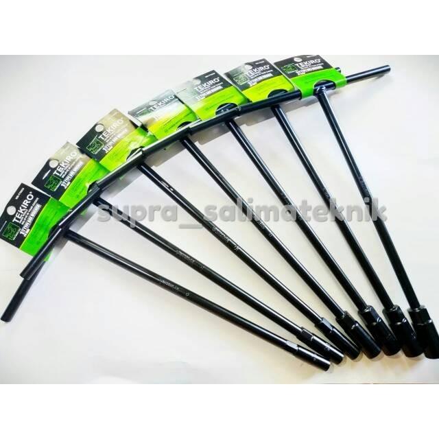 Gambar Hand Tool T Set / Kunci T Tekiro 7pcs Ukuran 8,9,10,11,12,13,14mm dari 360teknik undefined Tokopedia