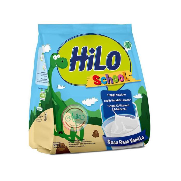 Gambar Hilo School Susu Bubuk Hi-Calcium Chocolate Vanila Coklat 10 X 35 gram - Vanila dari Anita Mart undefined 5 Tokopedia