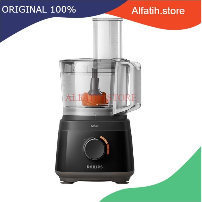 Gambar PHILIPS HR 7627 /HR7627 daily food processor - Hitam - Putih dari Alfatih_storee undefined Tokopedia