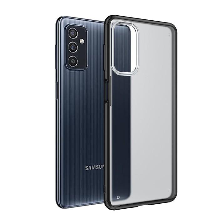 Gambar Case Samsung Galaxy M52 5G SoftCase Transparent Matte Wlons Casing HP - Hitam dari Dedi ACC undefined Tokopedia