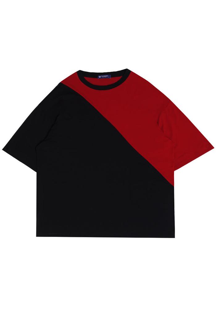 Gambar Third Day MTK42 Kaos Oversize Distro Pria Instacool Slash Hitam Maroon - L dari THIRD DAY Kota Bandung Tokopedia