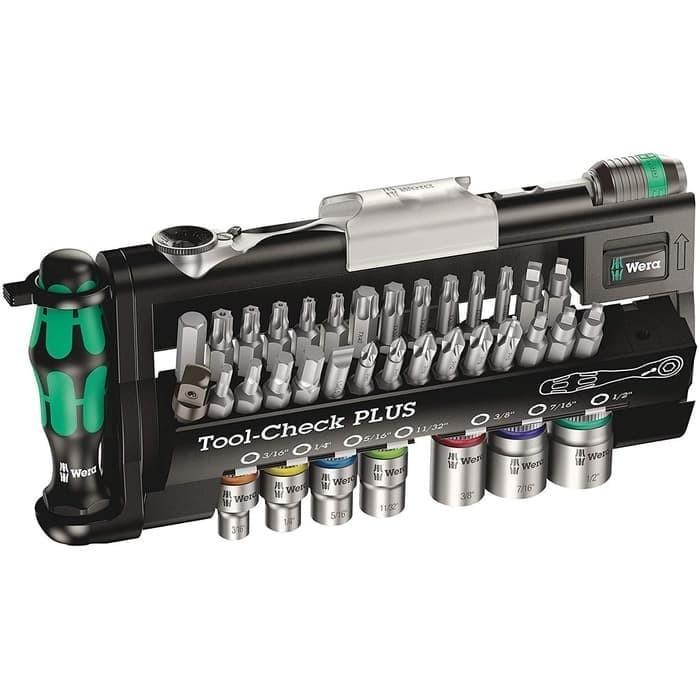 Wera 39 Piece Tool-Check PLUS Socket and Screwdriver Bit Set