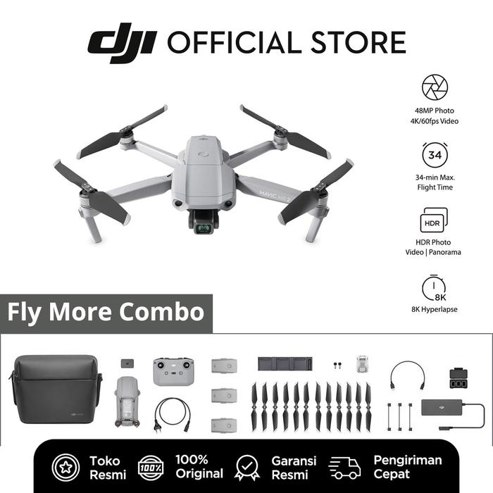 Gambar DJI Mavic Air 2 Fly More Combo Drone Kamera Hyperlapse dari saitti412 undefined Tokopedia