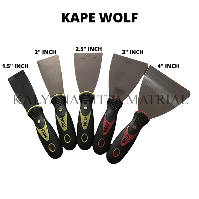 Gambar TERMURAH Kape Cat Stainless Steel Gagang Karet Berkualitas - 3 dari Kalyanamitta Matrial undefined Tokopedia
