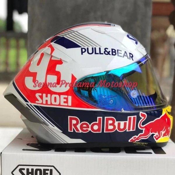SHOEI x-14 MM93 B.C REDBULL付き XL（X-Fourteen / X-Spirit III 