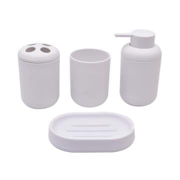 Gambar Kris Set Tempat Sabun dll Aksesoris Kamar Mandi Putih dari Toko Lutfi01 undefined Tokopedia