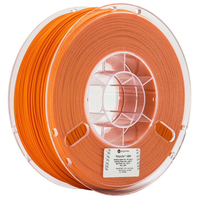 Gambar Polymaker PolyLite ABS / ⌀1.75mm / 1kg / 3D Print Filament - Orange dari Filagain undefined Tokopedia
