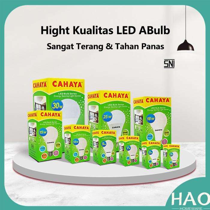 Gambar CAHAYA LED ABulb 3-18W/SNI/LAMPU LED bohlam - CHY A3W dari HAO-Onlineshop undefined Tokopedia