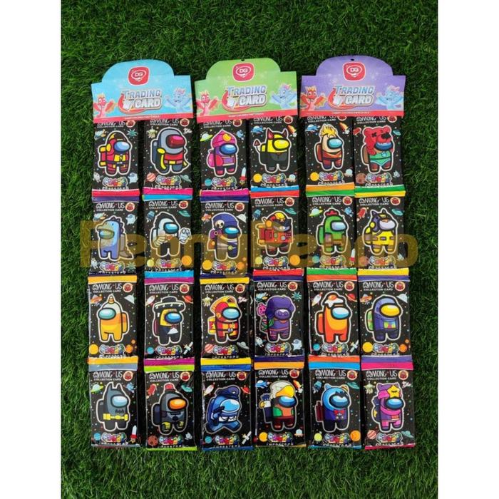 Gambar (10 Sachet) Trading Card Ultraman / Boboiboy/ Free Fire / Mobile Legen - Among Us dari SmartShopping99 undefined Tokopedia