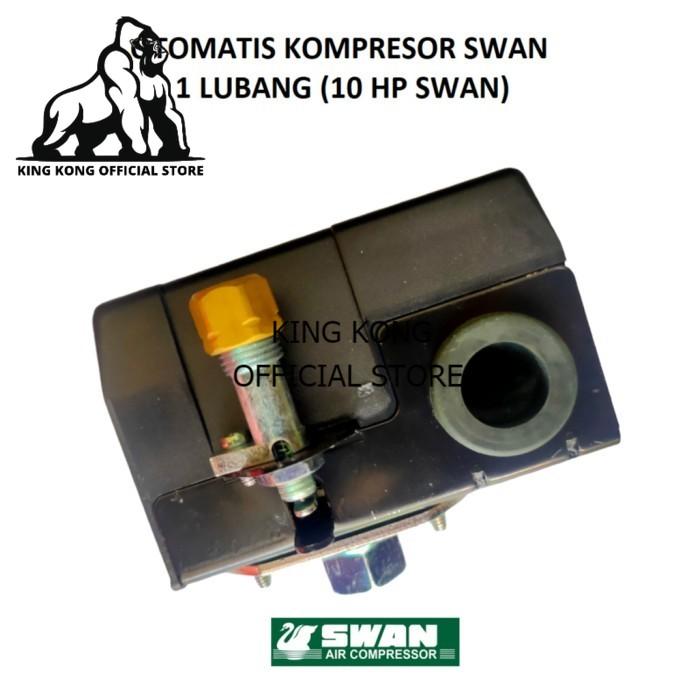 Jual Pressure Switch Otomatis Kompresor Swan 10 HP 1 Lubang - Kota ...