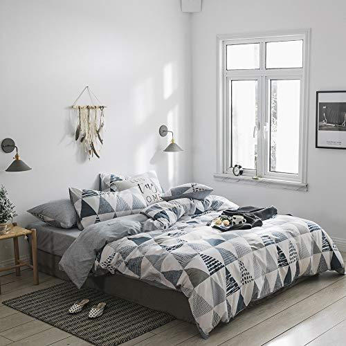 Gambar Cotton Twin Duvet Cover Boys Hotel Quality Bedding Sets Gray dari Home and Kitchen USA undefined Tokopedia