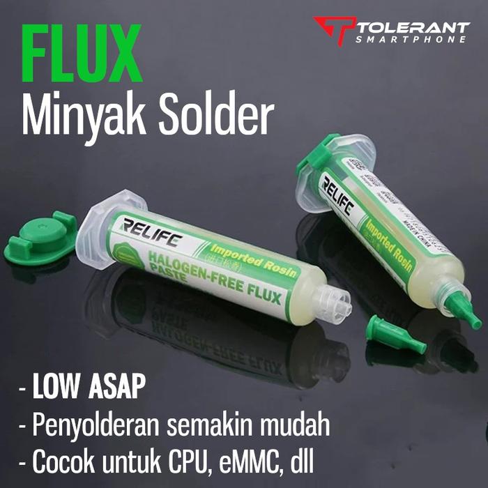 Jual FLUX / CAIRAN UNTUK SOLDER RELIFE RL-422-IM LOW ASAP - Kota Bogor ...