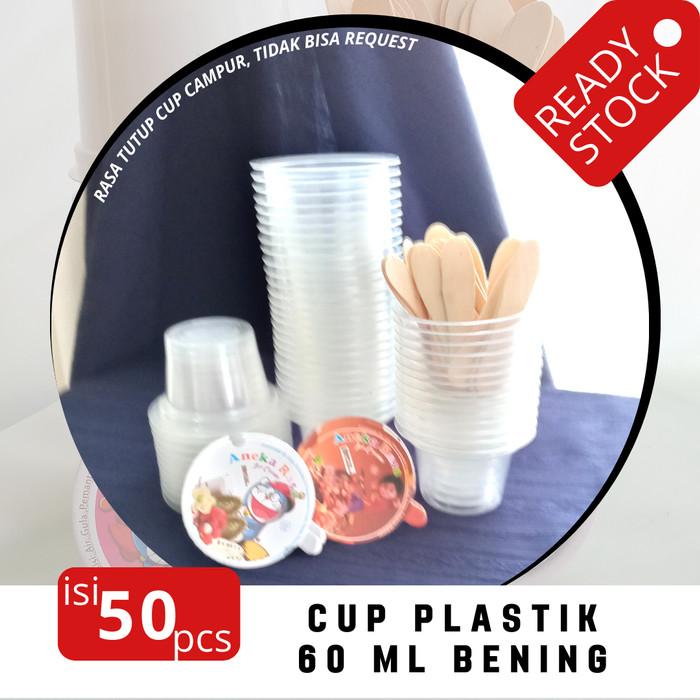 Gambar tempat es krim / cup of ice cream / cup ice cream / CUP 90 ML BENING dari PERLENGKAPAN ES KRIM undefined Tokopedia