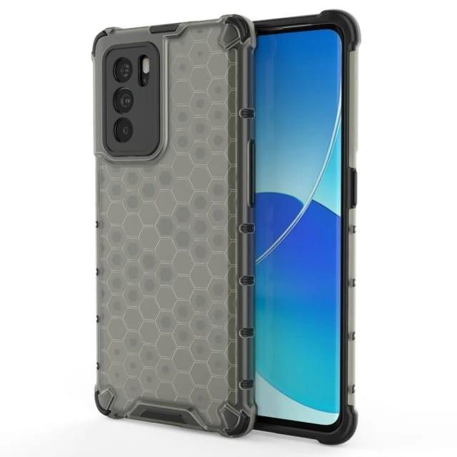 Gambar OPPO RENO6 5G / 6 PRO 5G SOFT CASE CASING MOTIF SARANG LEBAH SERIES - RENO 6 5G, SMOKE GREY dari Nucleo Group undefined Tokopedia