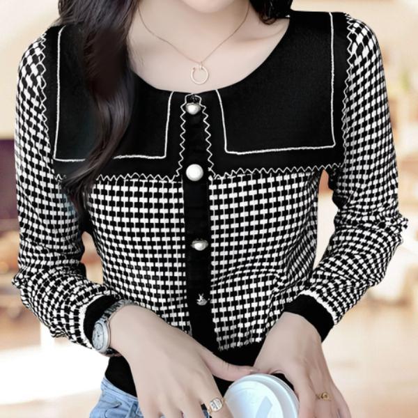 Gambar Atasan wanita Loretta Knit Top baju Wanita Import TM 81021-1 - Hitam dari Suka Belanja25 undefined Tokopedia
