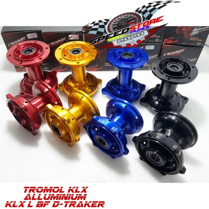 Gambar tromol scarlet klx bf dtraker scarlet alluminium scarlet lubang 36 - Hitam dari Bos Bravo Store undefined Tokopedia
