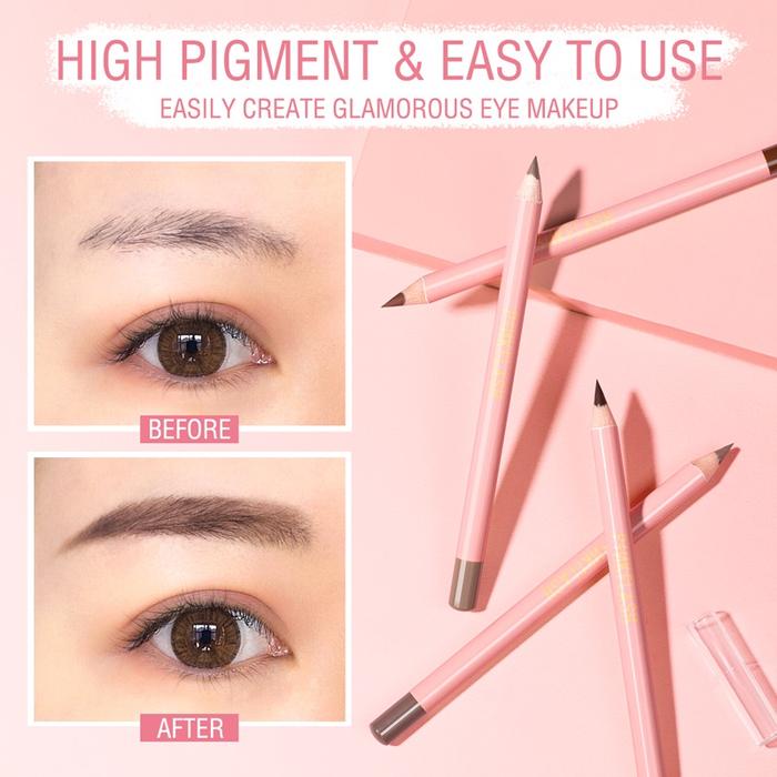 Gambar PINKFLASH E02 WATERPROOF EASY EYEBROW PENCIL - LATTE BROWN dari RITARA_NEW undefined Tokopedia