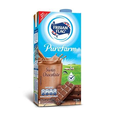 Gambar FRISIAN FLAG BENDERA PUREFARM SUSU UHT COKELAT KOTAK CAIR 900ml dari Adam Dani Mini Market undefined Tokopedia