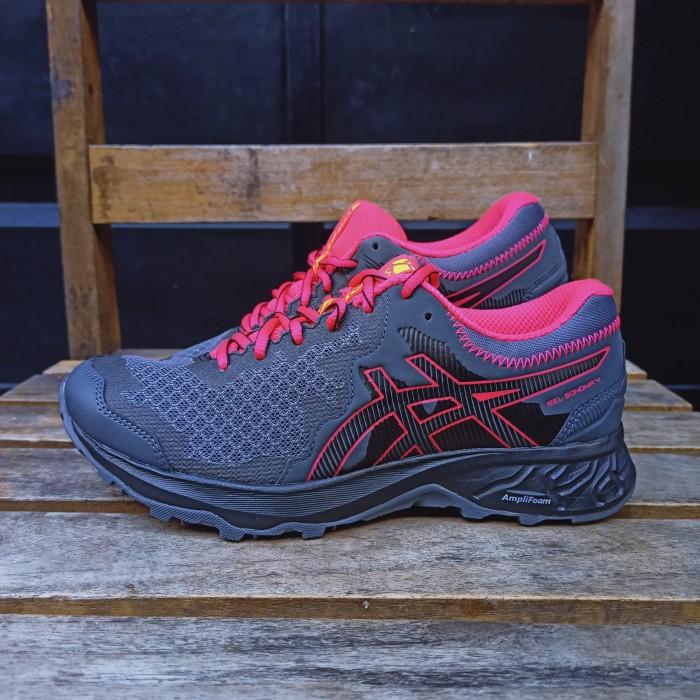 Gambar Asics Gel Sonoma 4 Carrier Grey Black Trail Running Women 1012A160 020 - 37.5 dari Nowdoaction undefined Tokopedia