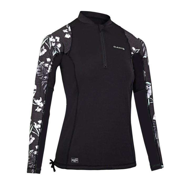 Gambar Baju Selancar Surfing Wanita 500 WOMEN Lengan Panjang Anti UV Olaian - Motif 5, XS dari bee-rayStore undefined Tokopedia