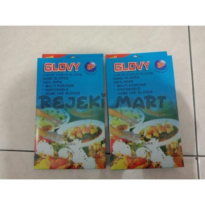 Gambar Sarung Tangan Plastik - Hand Glove - Merk GLOVY dari Toko Iskandar Jaya undefined Tokopedia