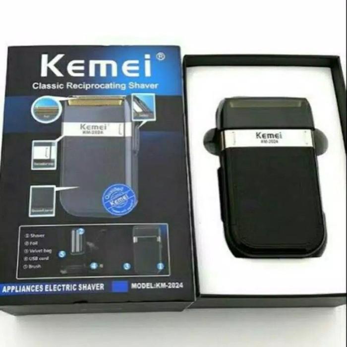 Gambar KEMEI KM-2024 SHAVER WATERPROOF ALAT MESIN CUKUR JENGGOT KEMEI KM 2024 - KM 2024 dari KEMEI OFFICIAL MALL undefined Tokopedia