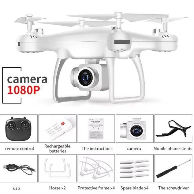 Gambar Drone Camera Mini Tenxid 8S - L Wifi 1080P / 4K Drone TXD 8SL - 1080P 8SL, Hitam dari Storeinku undefined Tokopedia