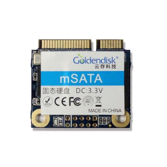 Jual Goldendisk 16GB Half Size mSATA SSD NAND MLC Flash PCIe PCI-e