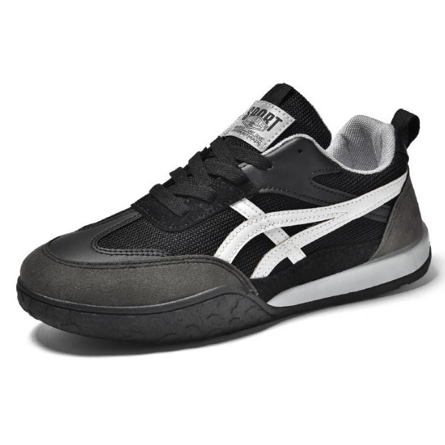 Gambar Sepatu Sneakers Casual Pria Sport Highland Lari Olahraga Jogging IMPOR - Hitam, 41 dari Haidakom undefined Tokopedia