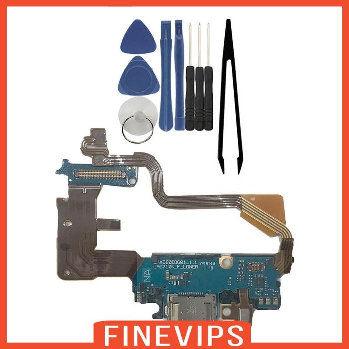 Finevips Konektor Port Charger Usb Untuk Lg G7 Thinq